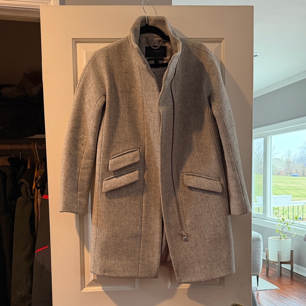 J. Crew Italian Wool Cocoon Coat